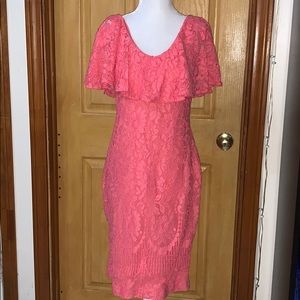 NWT Lace Dress in pink by Ralph Lauren